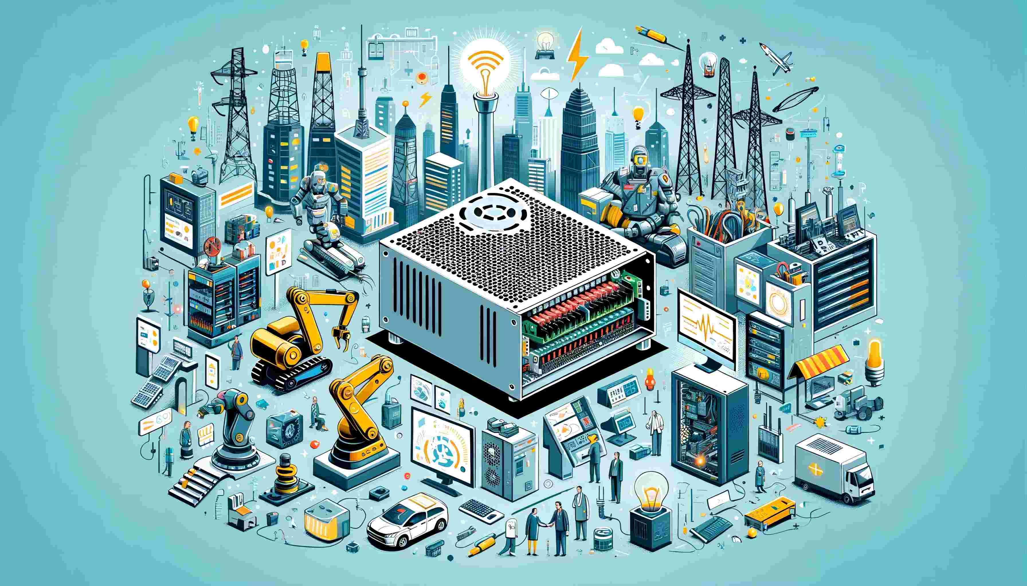 The Uses and Features of NVVV Switching Power Supplies